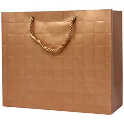 China Small Handled Netting Paper Bag Carrier Bags Luxury Paper Bag With Packaging for sale