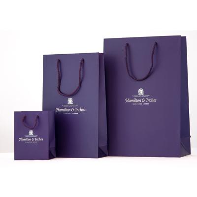 China Recyclable Customize Luxury Custom Printed Paper Shopping Bag Gift Bags With High Quality for sale