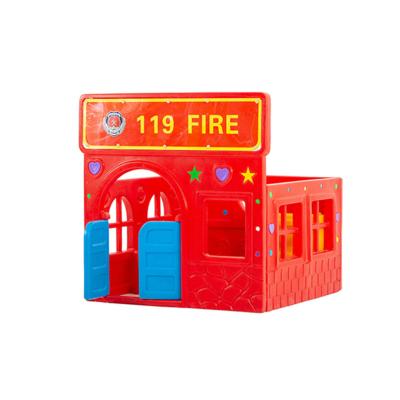 China Eco-friendly Indoor Amusement Parks Kids Role Play Indoor Playhouse Kids House Small Cubby Playhouses for sale