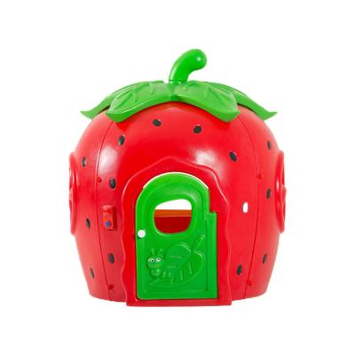 China Eco-friendly New Style Indoor Strawberries Plastic Kids Playhouse Set Indoor Playground Set for sale