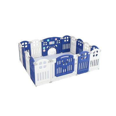 China Contemporary Luxury Plastic Folding Baby Playpen Safety Fence For Kids for sale