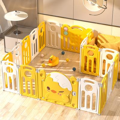 China New Design Contemporary Hot Sale Multifunctional Kids Safety Play Yard Fence Plastic Indoor Baby Playpen for sale