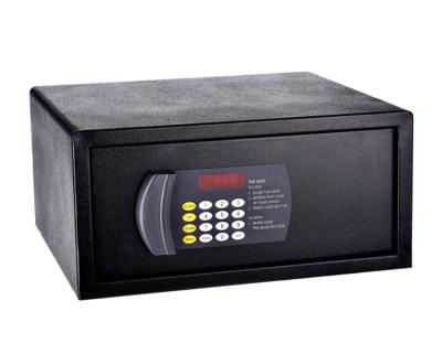 China Metal Structure Cheap Digital Safe Solid Electronic Hotel Fingerprint Safe Box Compartment Hotel Safe Box for sale