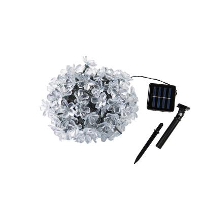 China Outdoor Indoor Hot Sale Decoration Solar Lights String Decorative Garden Flower View String Lights for sale