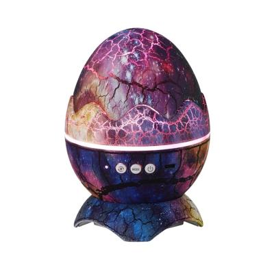 China New-designed dinosaur egg sky lamp LED small projection lamp water pattern laser projector bedroom night lamp for sale