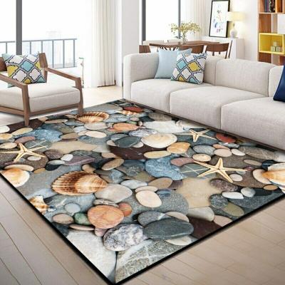 China Washable Creative Garden 3D Flower Carpets Modern Area Rug Flowers Kid's Play Floor Rug for sale