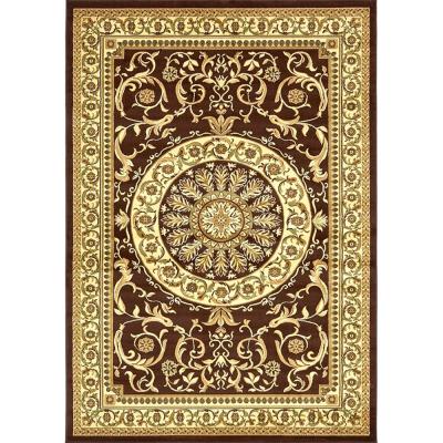 China 2021 Quality Guarantee New Listing Traditional Brown Printed Carpet Home Carpet for sale