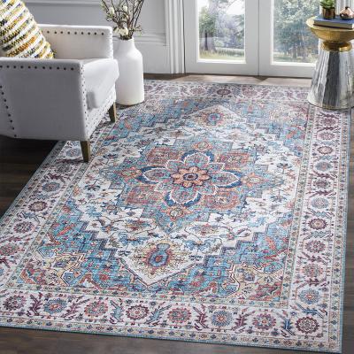 China Machine washable rugs and blankets for soft floor and home room decor vintage style for sale