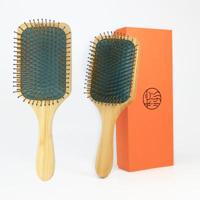 China For Home Use Professional Wholesale Wooden Airbag Comb Cushion Scalp Massage Comb Hairbrush for sale