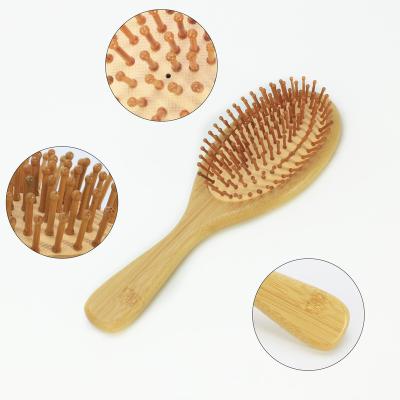 China For Home Use Airbag Massager Air Comb Brush Bamboo Paddle Wholesale Bamboo Cushion Anti-Static Comb Brush for sale