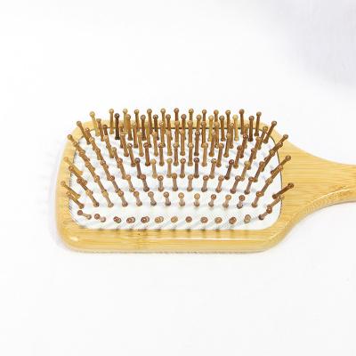 China All 5 Piece Hairdressing Air Cushion Comb Bamboo Biodegradable Healthy Wooden Tooth Brush for sale