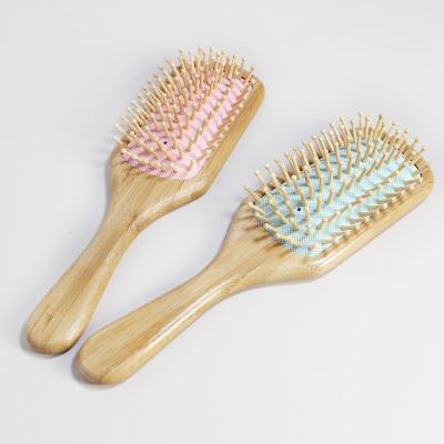 China All Air Cushion Comb Quality Wood Color Tip Comb Airbag Scalp Massage Comb Large for sale