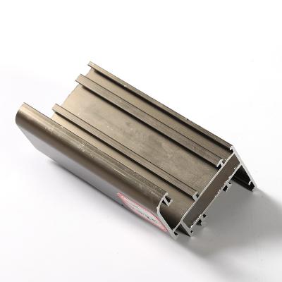 China door & Best Of Window Ethiopia Market Selling Anodizing Wood Grain Aluminum Extrusion Perfiles De Aluminio Precios For Door And Window for sale