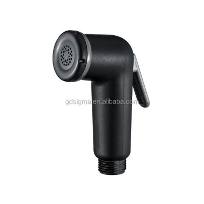 China Customized Black Plastic Shattaf Bathroom Faucet Accessories Wash Shattaf From China Factory for sale