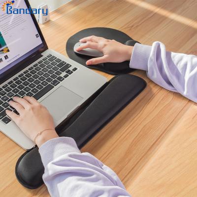 China With Ergonomic Wrist Rest Mouse Pad Wrist Support Ruber 4mm Small Ergonomic Mouse Pad With Lycrafabric Soft Surface for sale