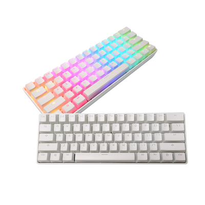 China Anti-ghosting Ergonomic Mechanical Keyboard RGB Red Switch 60% Wireless Keyboard, Suitable for Gaming Laptops for sale