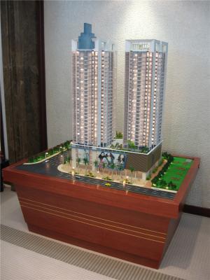 China 1:100 Commercial office building model for sale