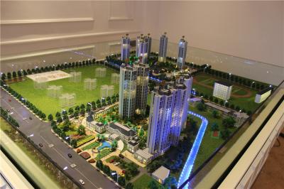 China High quality acrylic architectural building scale model for residential for sale