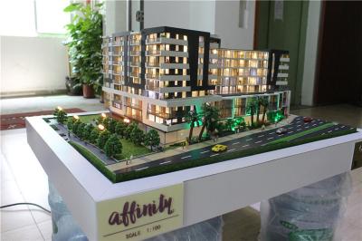 China Architecture Model Maker_Residential Model with perfect warm lighting for sale