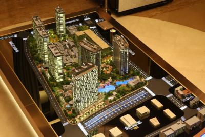 China laser cut architectural models,  building scale model maker  in China for sale