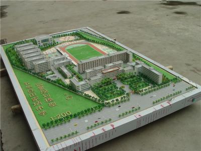 China Building school maquette mock up making for education  with abs and acrylic material for sale