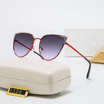 China Fashion Sunglasses Designer Women Famous Brand 1329 Sunglasses for sale