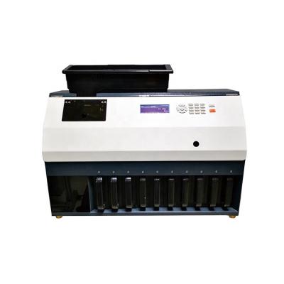 China Technology Plastic Full Automatic Sorting Machine For Counting Extra Coin Counters To Sort Fake Coins for sale