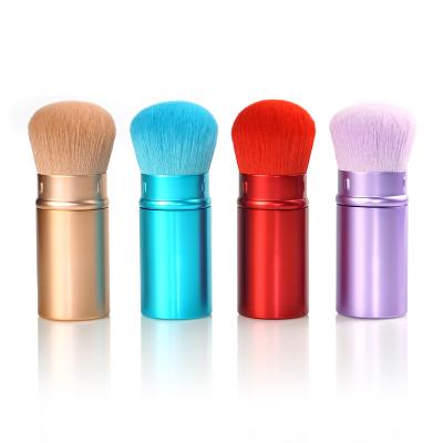 China Super Soft Soft Smudge Brush Powder Paint Portable Cover with Telescopic Foundation Makeup Brush Makeup Brush for sale