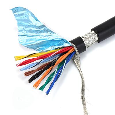 China General Wiring PE UL21309 Insulated FRPE Jacket Double Halogen Free Shielded Multi Core Computer Cable Wire for sale