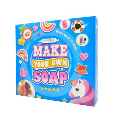 China DIY Art Craft Unicorn Soap Making Kit Girls Toys Set for Kids Boys Girls Children for sale