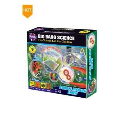 China Entertainment BIG BANG SCIENCE DIY Bubble Making Show Kids Educational Science Kit Toy for sale