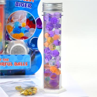 China Test Tube Science Kit Novel Absorbent Children's Toys Amazing Bead Toys For Child for sale