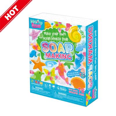 China Cleaning & Washing DIY Art Craft Science Ocean Soap Making Kit Girls Toys for Children for sale