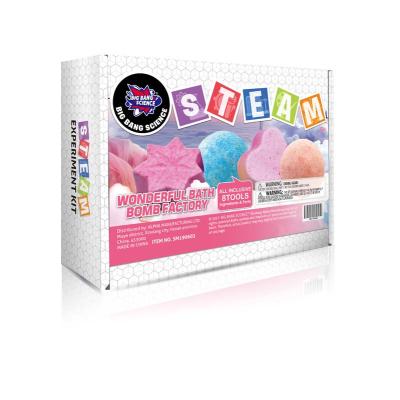 China BIG BANG SCIENCE Eco Friendly Make Your Own Bath Bombs Wholesale Custom Fizzy DIY Bath Bomb Kit For Kids for sale