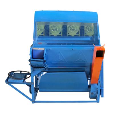 China Farms [Chengbei machinery] blowing self discharging straw rice wheat thresher for sale