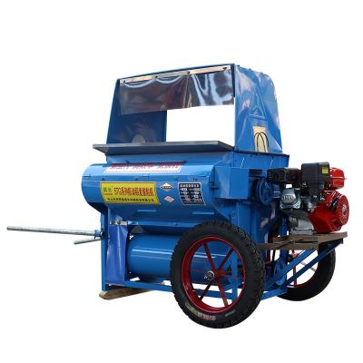 China Farms [Chengbei machinery] Blowing Double Drum Rice and Wheat Thresher Multifunctional Thresher Machine Cheap Price for Sale for sale