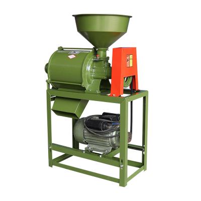 China Easy to use [Chengbei machinery] household small flour mill wheat buckwheat corn barley new crusher shell surface separation fine flour for sale