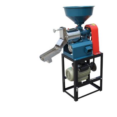 China Farms Family Using Paddy Automatic Rice Disk Mill Portable Rice Grinding Machinery Mini Grain Mill for sale