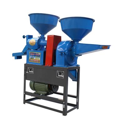 China Farms Small Rice Mill/Husk Machine 40 Combine With 25 Grain Grinder Crusher Pulverizer Home Use Combined Rice Crusher Price Mini Rice for sale