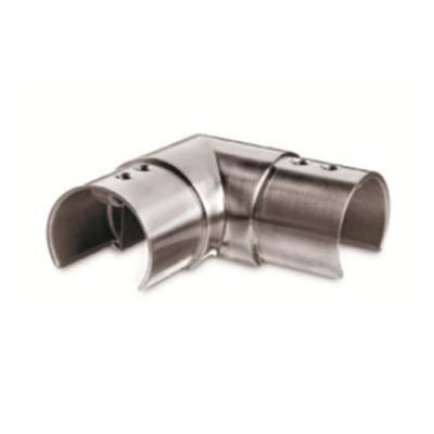 China Factory Direct Balcony Sale Spun Perforated Slotted Pipe Stainless Steel Tube Fittings Slot Tube Fitting for sale