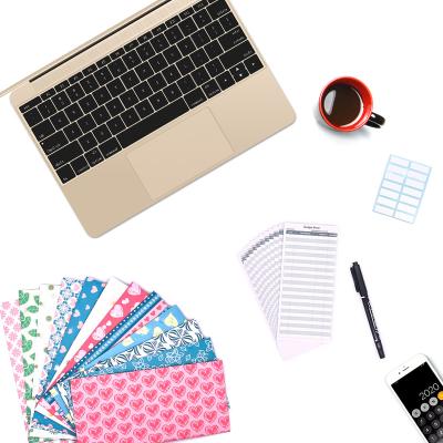 China Competitive price& fast delivery professional printing budget cash system planner cash paper set custom envelopes for sale