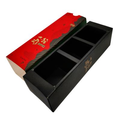 China Handmade Custom Luxury Packing Gift Tea Bag Alcohol Paper Cardboard Tea/Coffee Box Packaging for sale