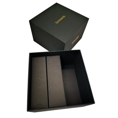 China Handmade Accept Custom Branded Mailing Box Black Corrugated Cardboard Gift Box for sale