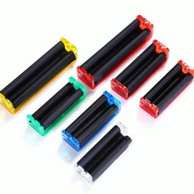 China Manual Tobacco Smoking Roller Mini Hand Cigarette Maker Rolling Machine Plastic Accessories 70mm/78mm/110mm for sale