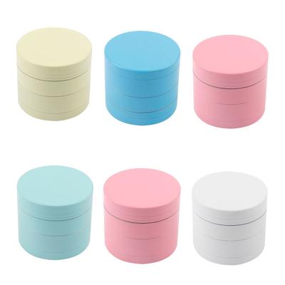 China 2022 Smoking Accessories Glow In The Dark Alloy Smoking Herb Grinder Accessories Bright Colorful Pink for sale