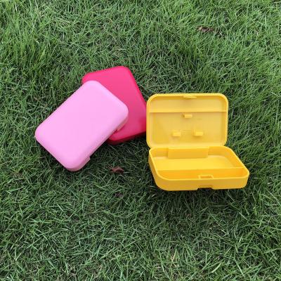 China Smoking Accessories Smoking Plastic Portable Cigarette Tobacco Smoking Box Multi Colors Cigar Storage Accessories for sale