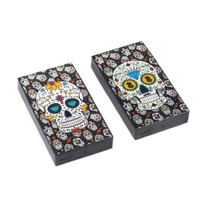 China Smoking Accessories 110MM Fashion Cigarette Holder Skull Creative Portable Pocket Smoking Plastic Shape for sale