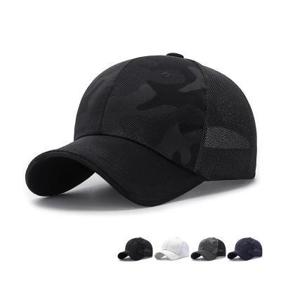 China breathable & Outdoor Men's Hat Jungle Spot Waterproof Snap Hunting Back Camouflage Military Army Tactical Mesh Baseball Cap for sale