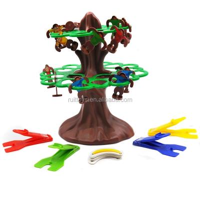 China Kids Favorite Board Game Jumping Tree Monkey Table Game Toys for sale