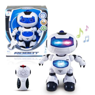 China Multifunctional Popular Robot Toy 4CH Remote Control Robot Toy With Light And Music for sale